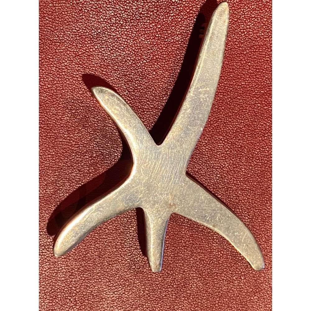 Vintage Mexico Sterling Silver 925 Star Pendant